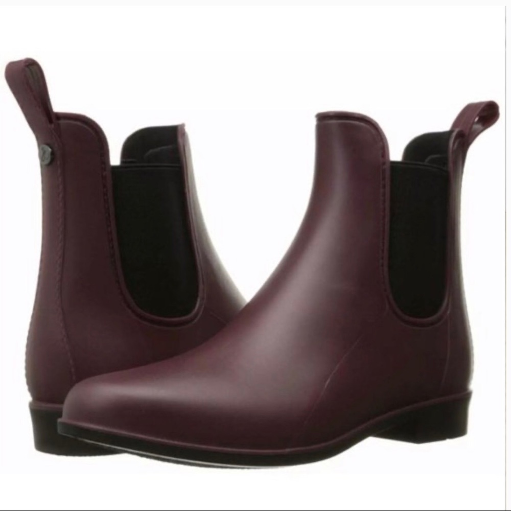Sam Edelman 'Tinsley' Burgundy Short Rain Boot